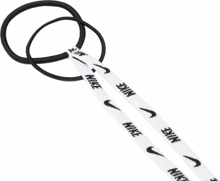 Aksesorë flokësh Nike, të bardha