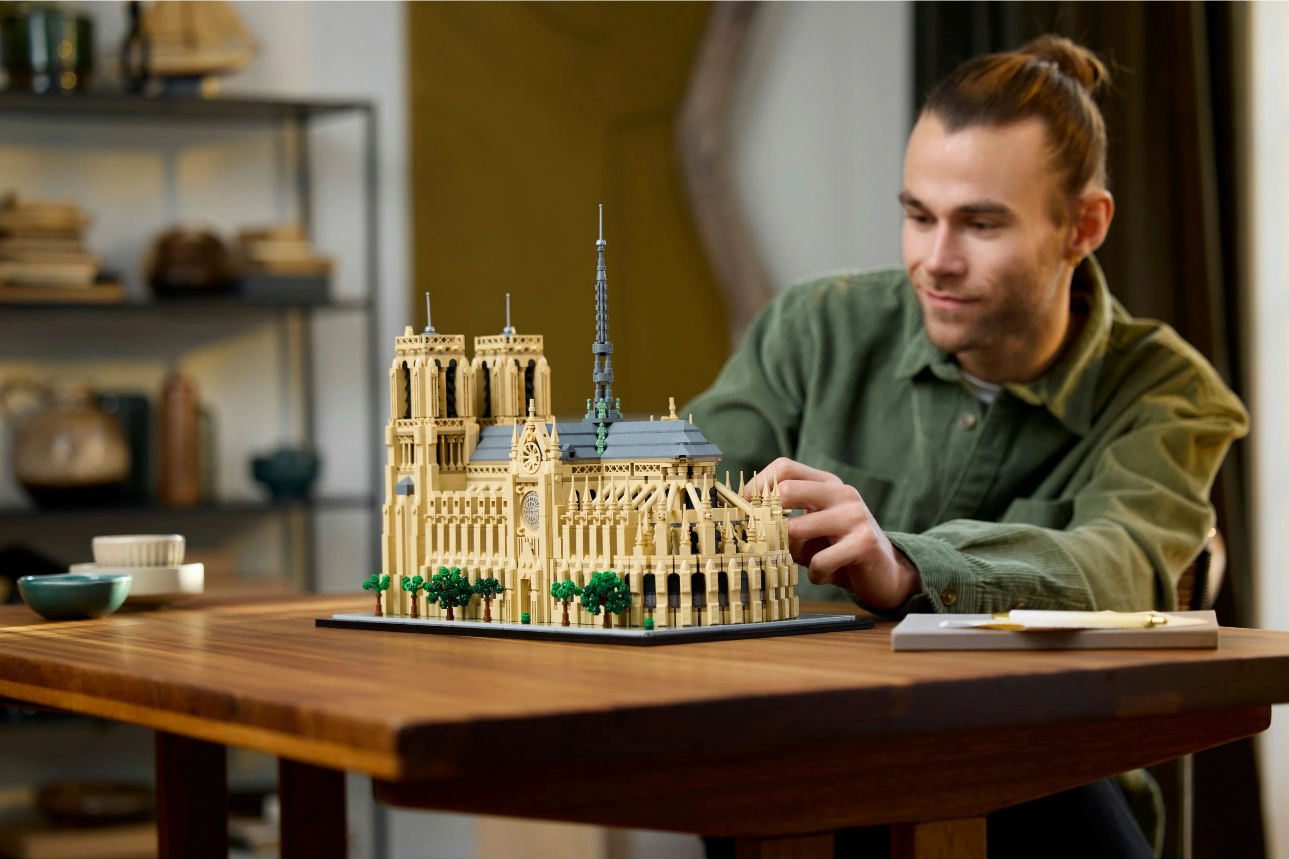 Set ndërtimi LEGO Architecture Notre-Dame de Paris, 4383 pjesë, plastikë, shumëngjyrësh