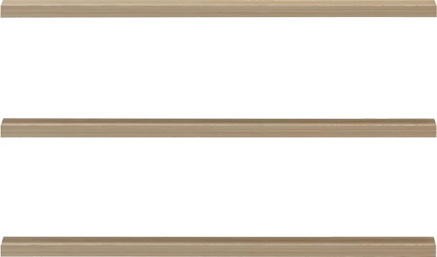Raft muri melamine, ngjyrë sonoma, 60x14.5x1.8 cm