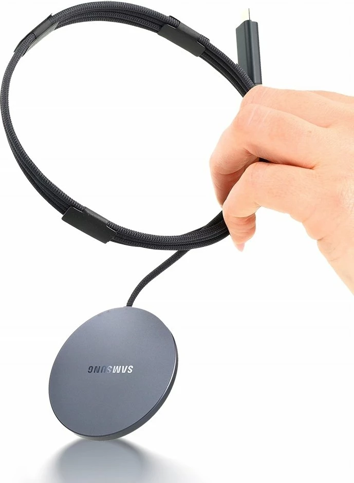 Karikues wireless magnetik Samsung EP-P2900BB 25W Qi2, kabllo USB-C 1.5 m, i zi
