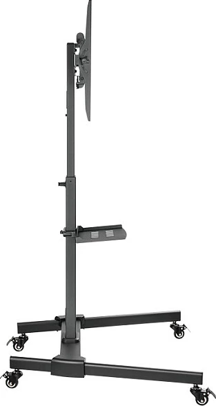 Karrocë për TV/monitor LogiLink, 32"-55", me rrota, e zezë