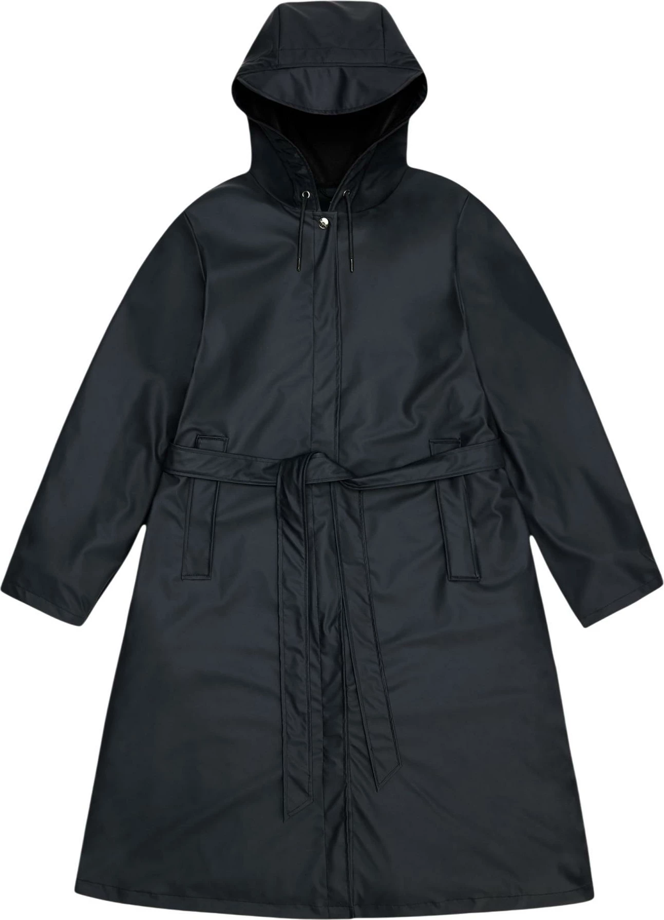 Jakne shiu për femra Rains A-Line Longer W Jacket W3 12040, e zezë [Madhësia: XS]