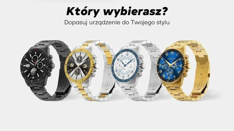 Smartwatch për meshkuj Gravity, e zezë