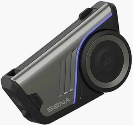 Interkom moto për meshkuj SENA, gri/zi