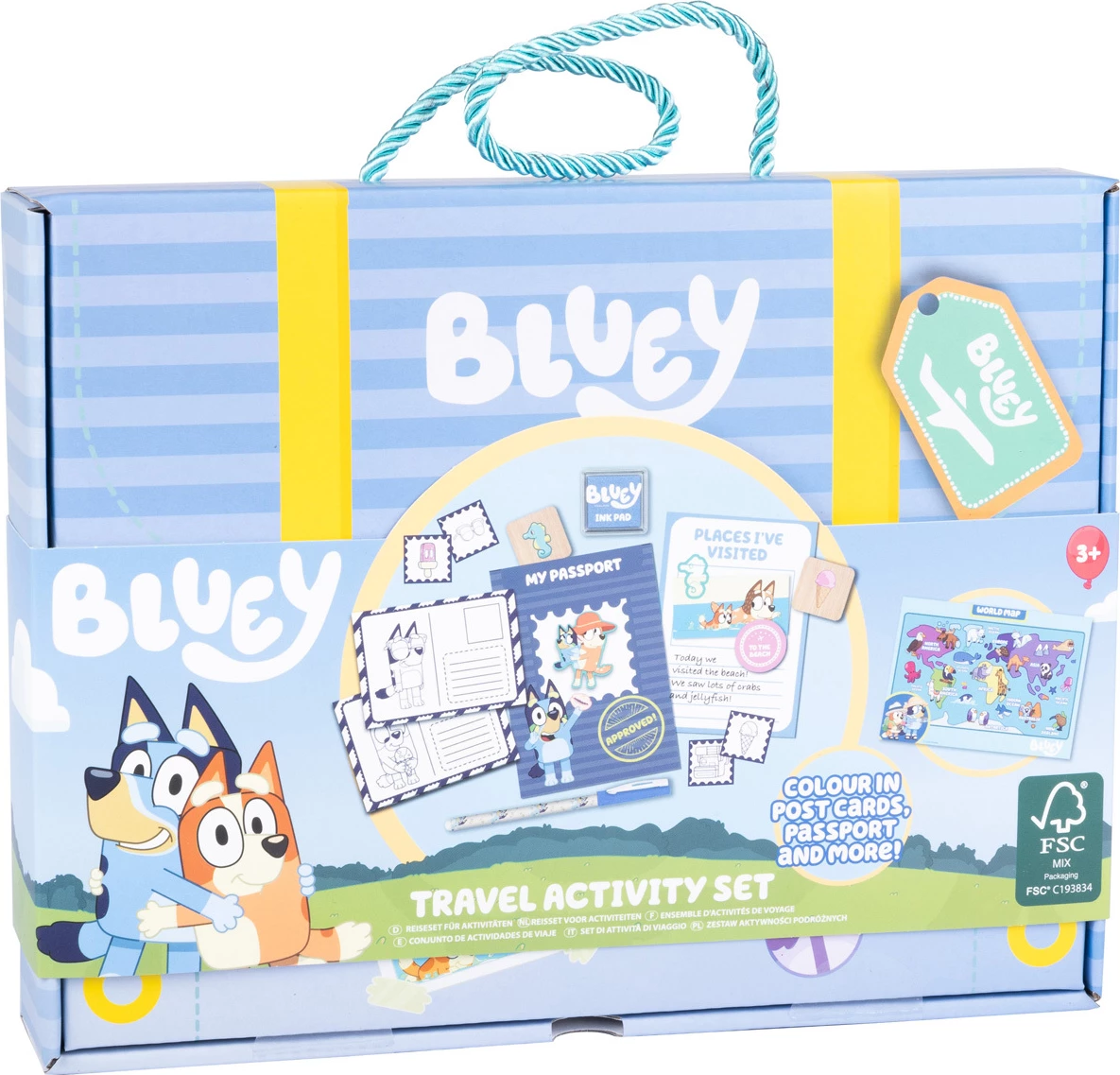 Bluey Travel Activity Craft Set