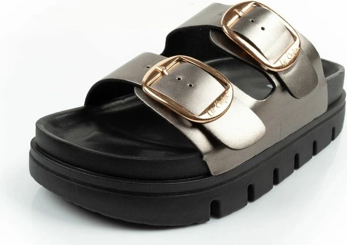 Shlapa platforme për femra Lee Cooper LCW-26-35-4461L, argjendi [Madhësia: 38]