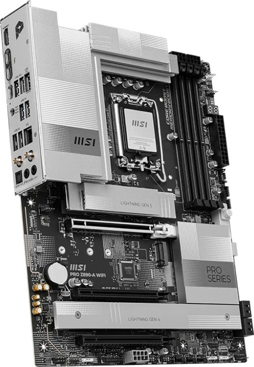 Pllakë amë MSI PRO Z890-A WIFI, Intel Z890, Socket LGA 1851, ATX, E zezë