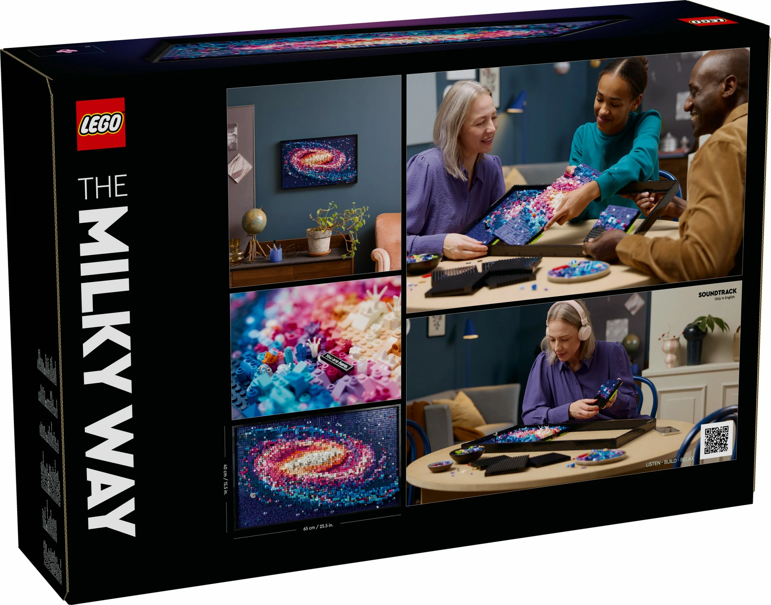 Set LEGO Galaxie Milky Way 31212, 3091 pjesë, mozaik dekorativ