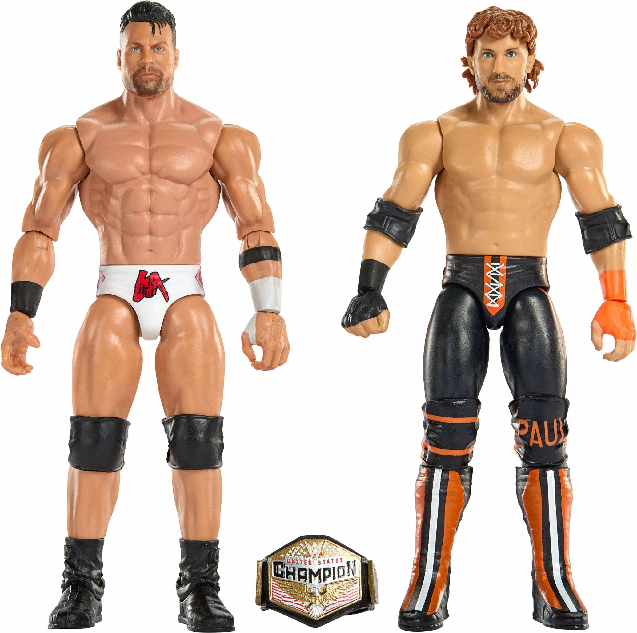 Figurka koleksionuese Mattel WWE Main Event Showdown LA Knight vs Logan Paul JHJ55, 15 cm, set 2 copë