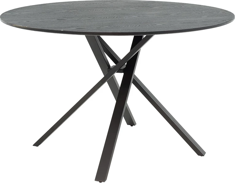 Tavolinë ngrënieje Cerco, MDF, e zezë, 120x75cm