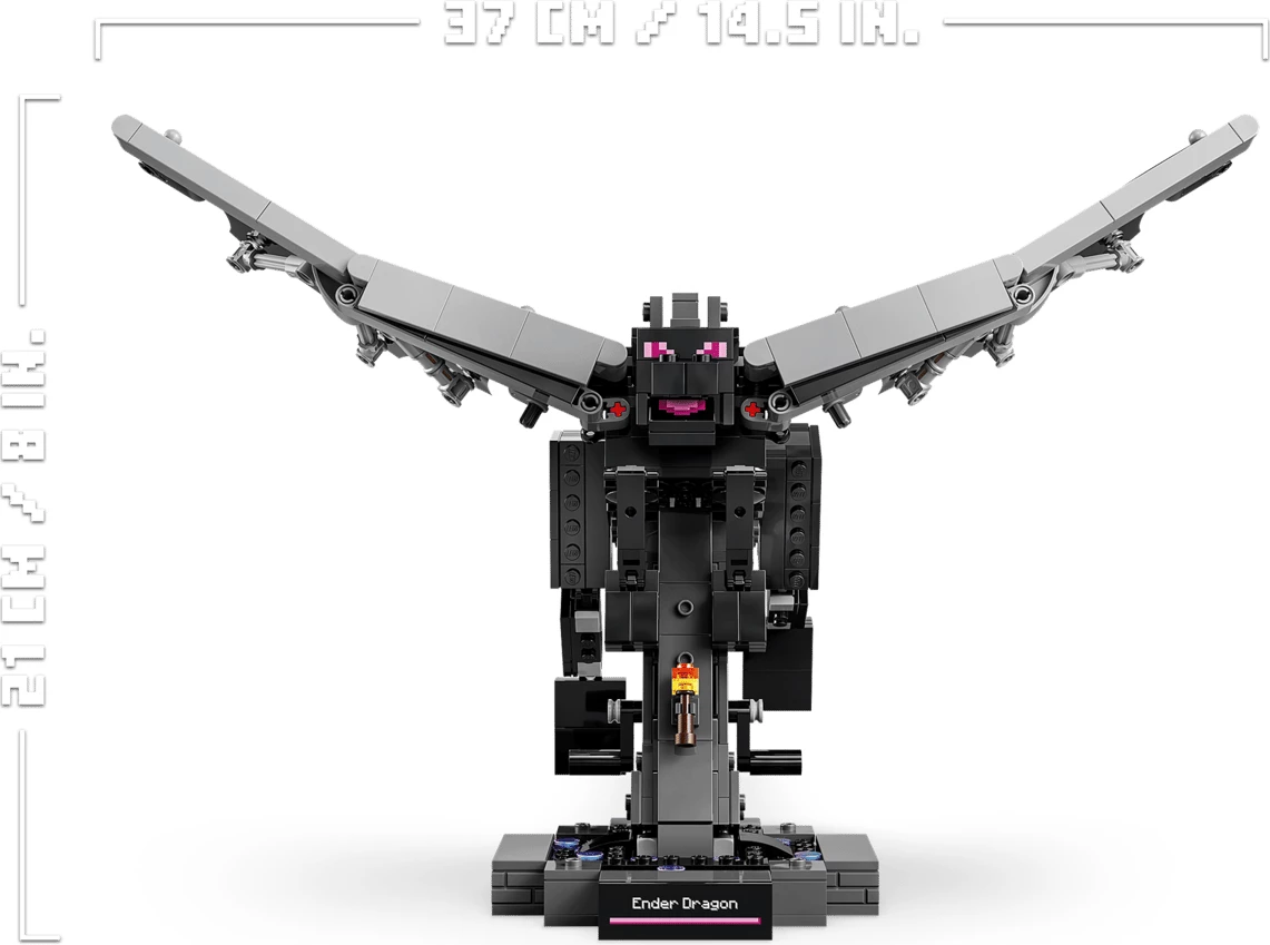 Set LEGO, LEGO Minecraft The Ender Dragon 21595, 710 copë, zi