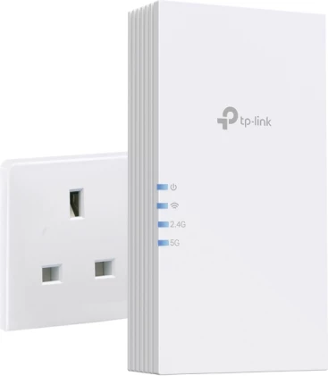 Zgjerues sinjali Wi‑Fi TP-LINK RE220BE Wi‑Fi 7 BE3600, dual-band, 1GbE, i bardhë