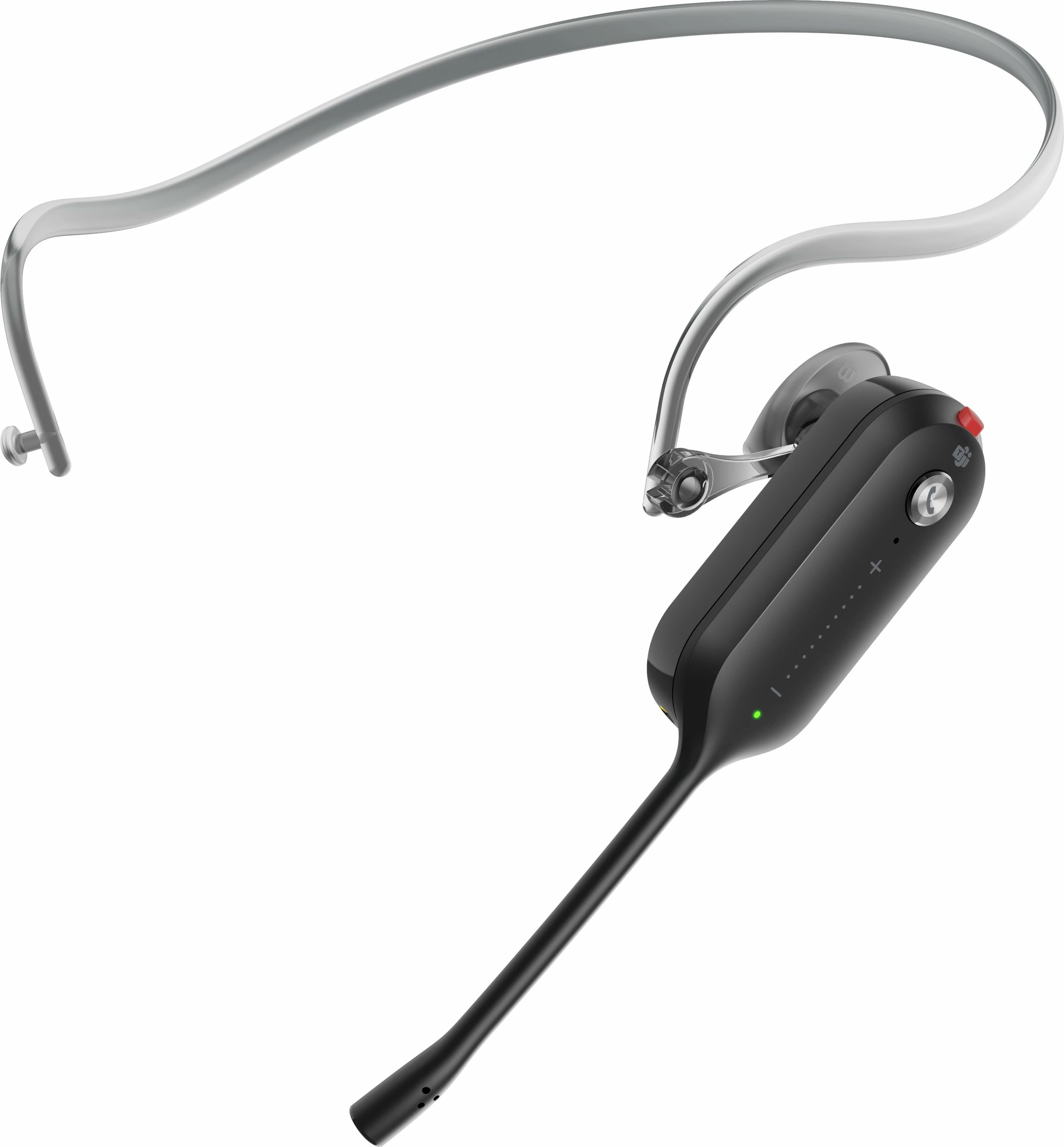Kufje Yealink WH63 E2 Teams wireless, kontroll në vesh, mikrofon boom, e zezë