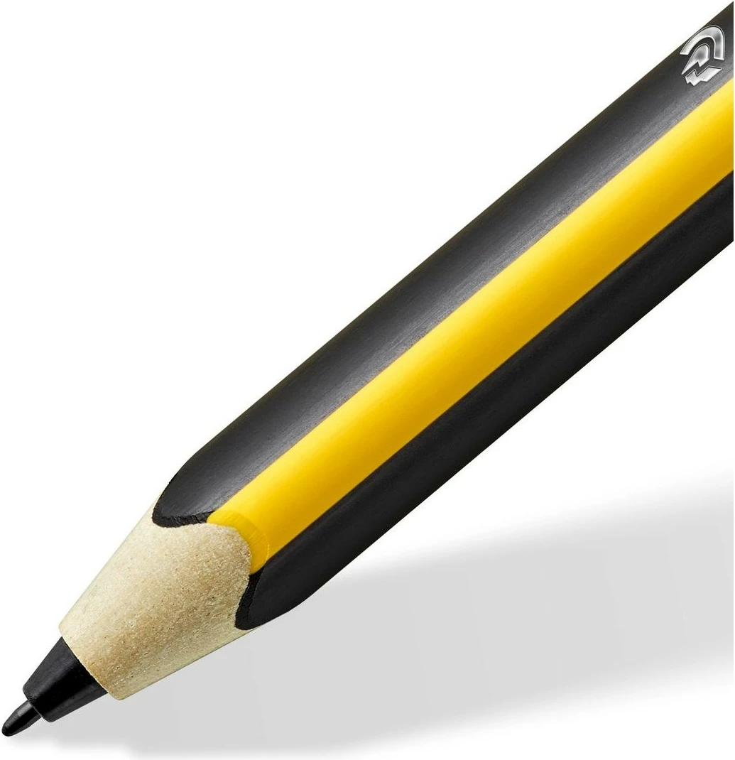 Stylus digital STAEDTLER Noris jumbo, për tablet grafik, zi-verdhë