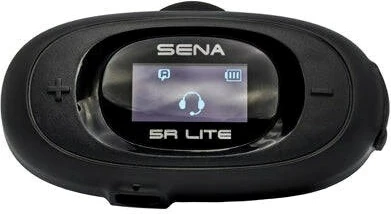 Interkom motoçiklete SENA 5RLITE-01D, Bluetooth 5.1, 700m, i zi, set për dy persona