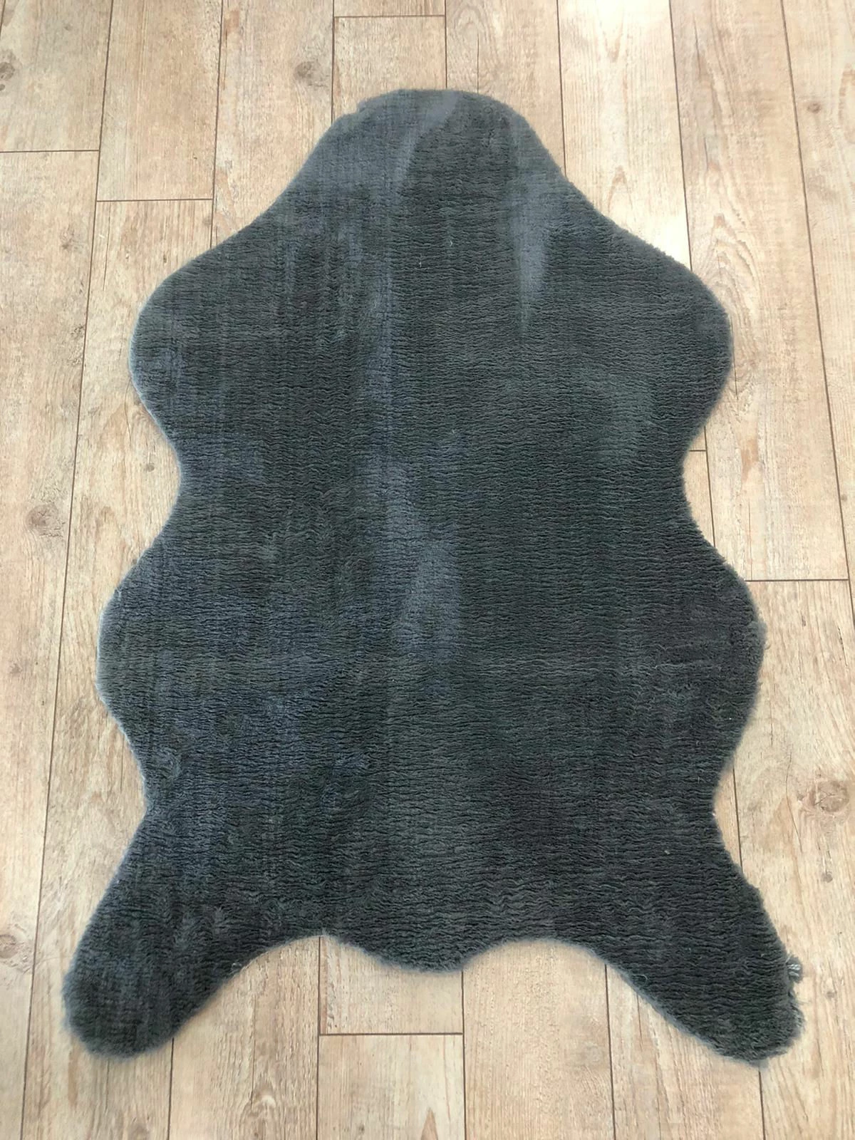 Qilim ngjyrë gri e errët, 80x120cm, Conceptum Hypnose, Post Plush