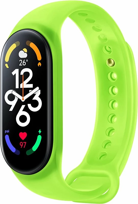 Rrip për Smartwatch Xiaomi Smart Band 7, neon green