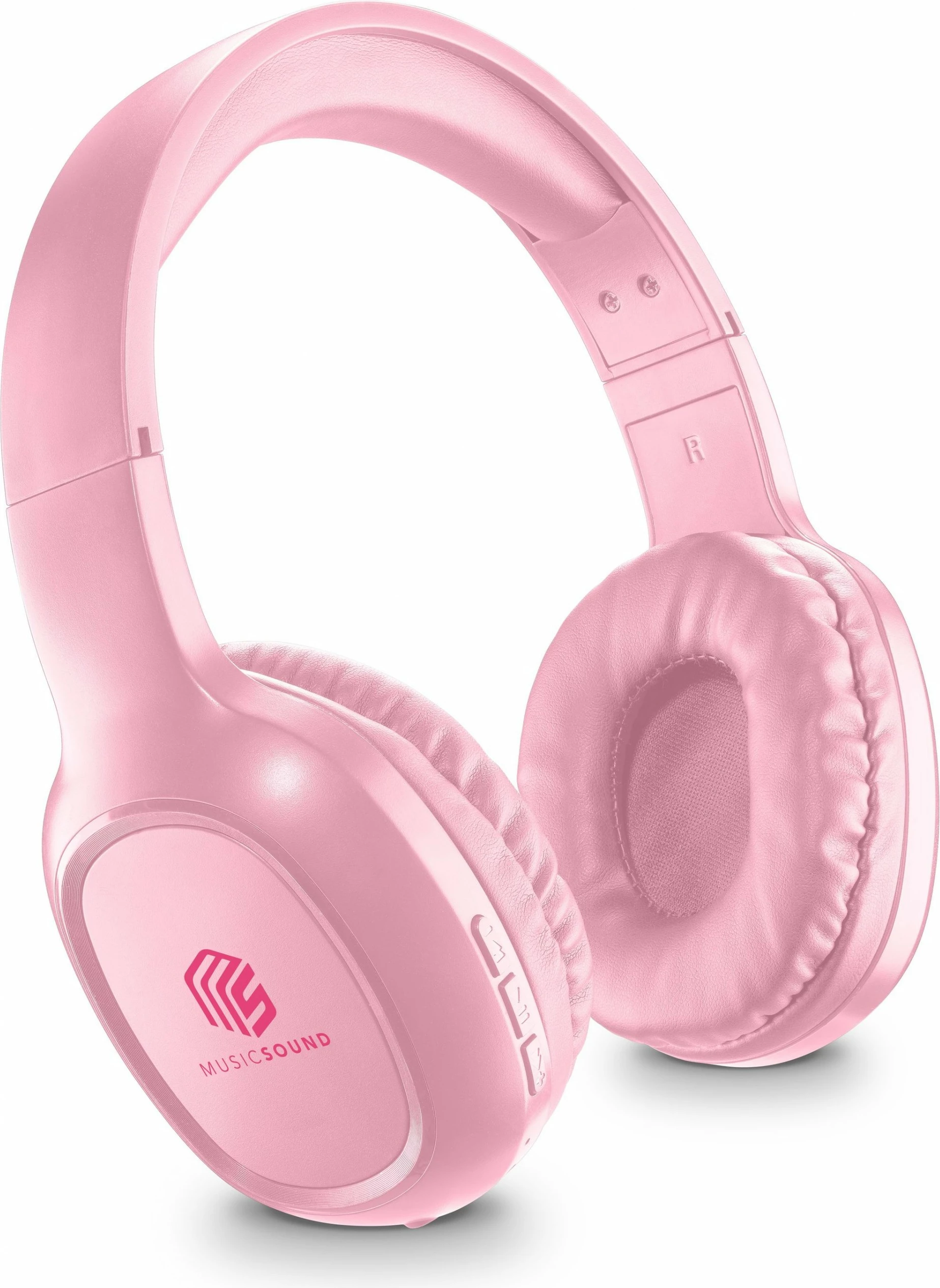 Kufje Cellular Line Music Sound HEADBAND BT BASIC, wireless, 200mAh, rozë
