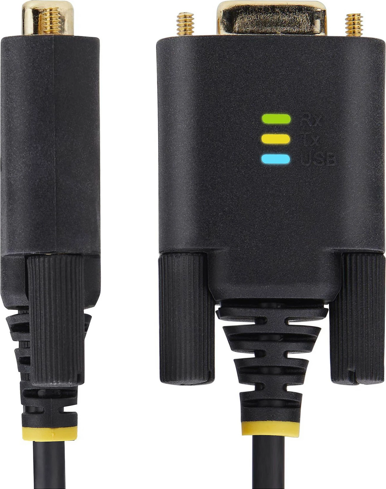Kabllo adapter StarTech USB-A në Serial RS232 DB9, 2m, FTDI, e zezë