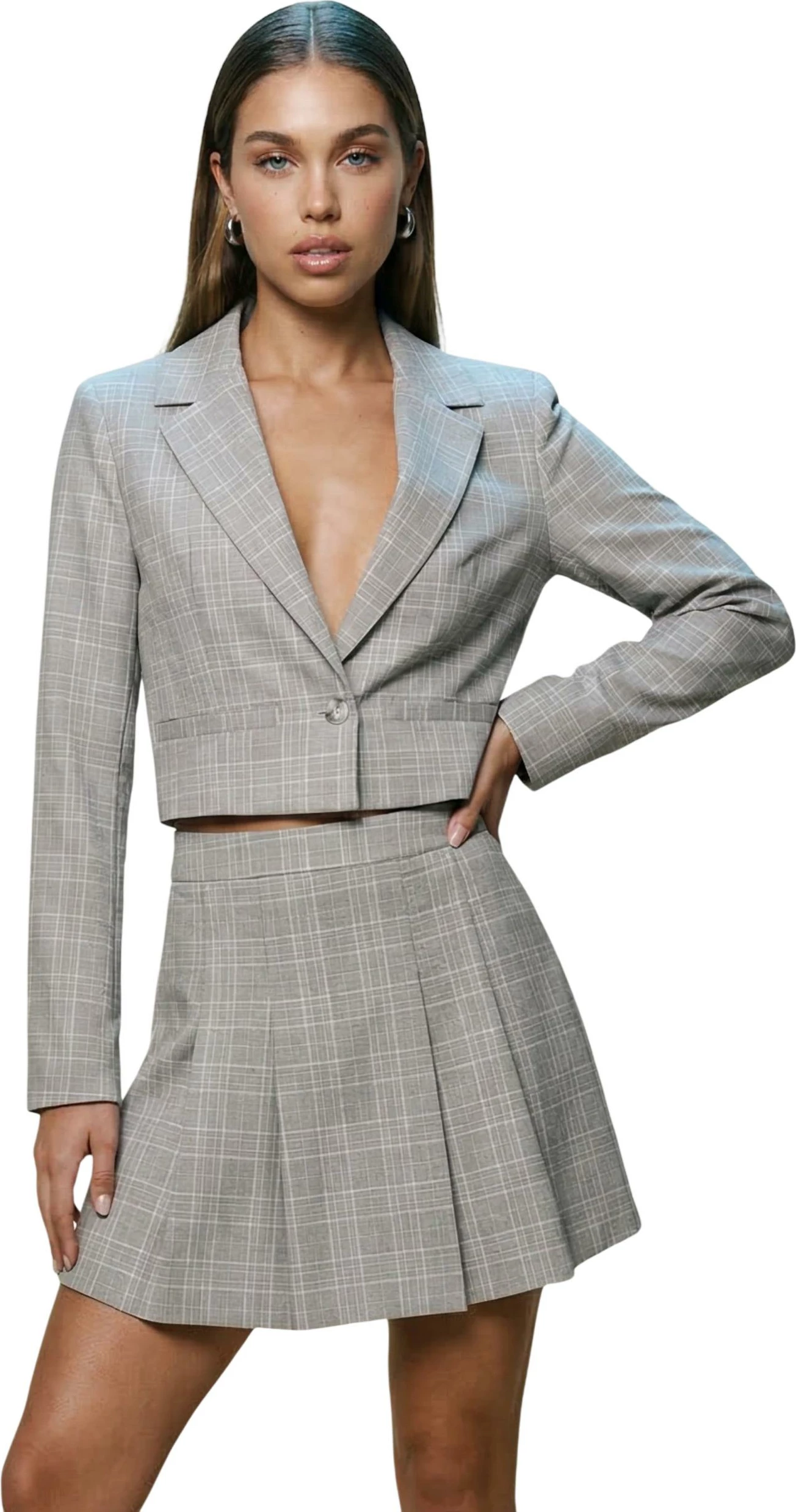 Blazer për femra I am 95321, bezhë