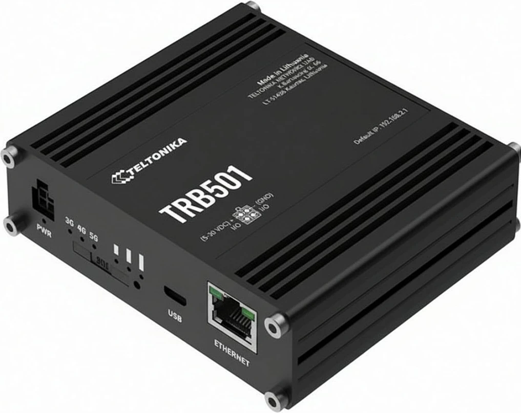 Gateway 5G Teltonika TRB501, Ethernet, USB, i zi