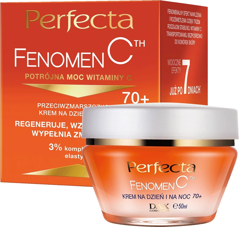 Krem fytyre kundër rrudhave për femra Perfecta Fenomen C 70+ 50ml