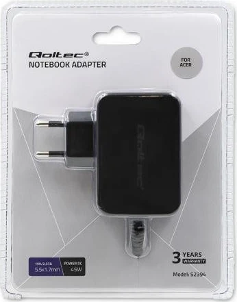 Zasilacz do Acer 45W | 19V | 2.37A | 5.5*1.7