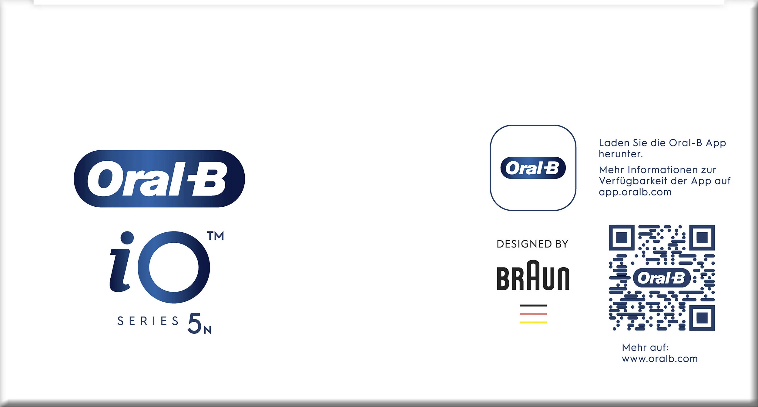 Furçë dhëmbësh elektrike Oral-B iO Series 5, 5 mënyra pastrimi, e bardhë