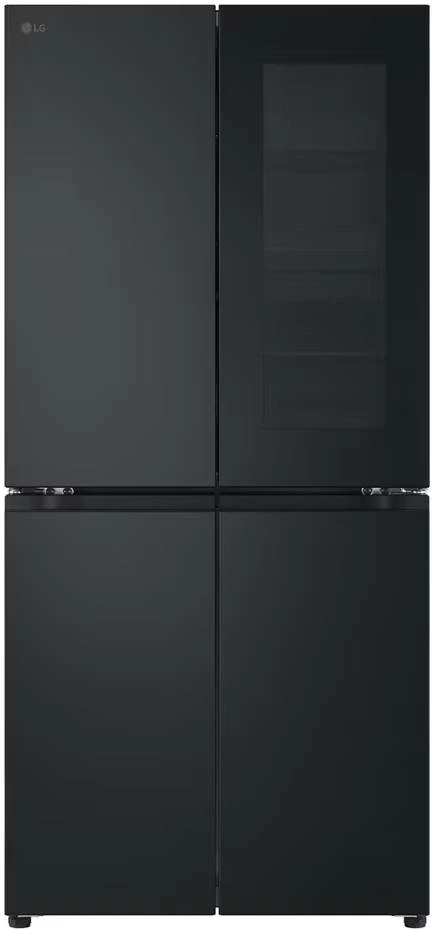 Frigorifer side by side, LG, GMV860EPDE, 530 L, 179x83.5 cm, InstaView, Wi‑Fi ThinQ, ngjyrë e zezë