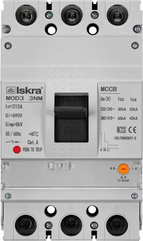 AES Iskra 3P 315A – Siguresë automatike MCCB
