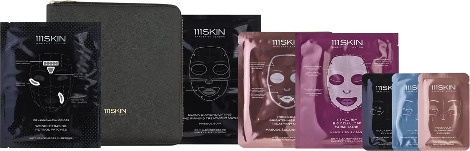 Set maskash për fytyrë dhe sy 111Skin Master Masking Planner për femra, 7 copë