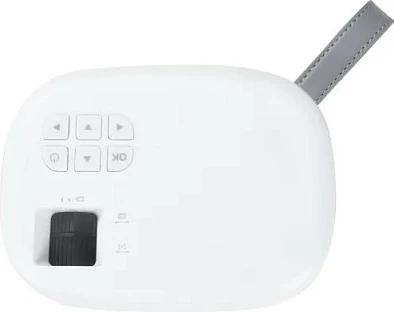Projektor STRONG N1, LED, 720p, me altoparlant, portativ, i bardhë