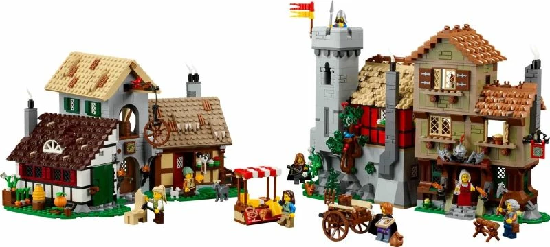 Set LEGO Icons, Medieval Town Square