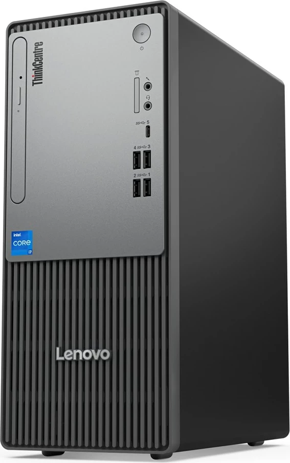 Kompjuter Lenovo ThinkCentre neo 50t, Intel Core i3 i3-14100, 8 GB RAM, 512 GB SSD, Windows 11 Pro, Zi, Gri