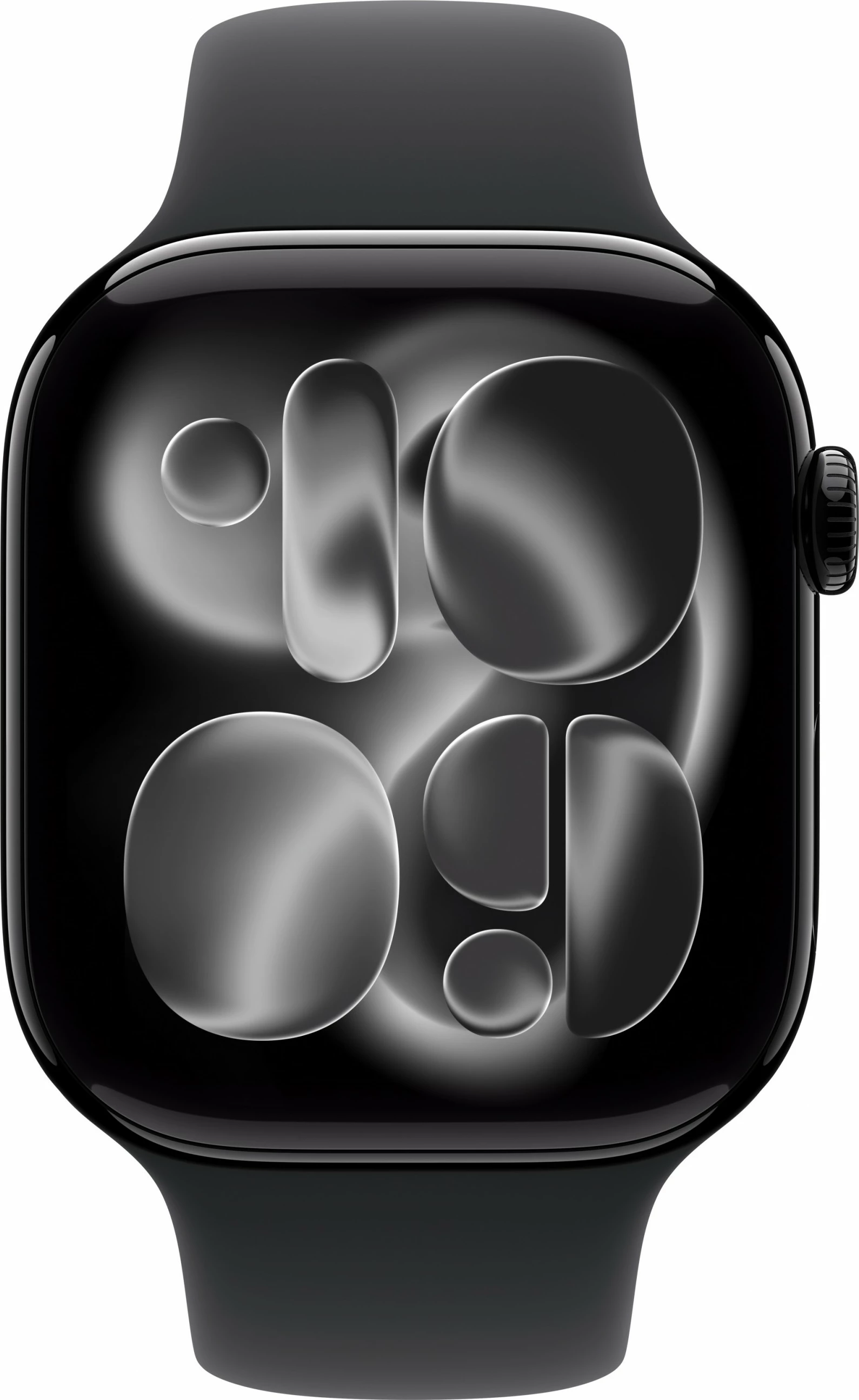 Smartwatch Apple Watch S11 Aluminium Cellular 46mm diamantschwarz sportarmband S/M