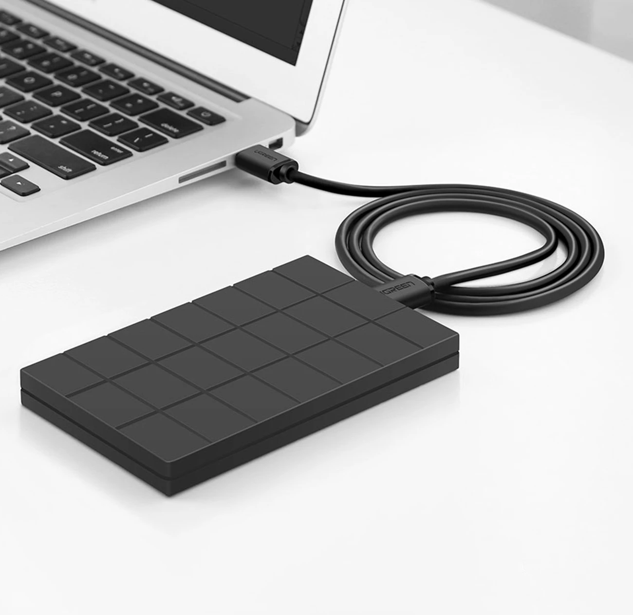 Kabllo USB Ugreen US102, 1.5m, USB 2.0, 480Mb/s, e zezë