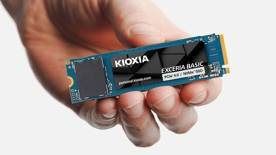 SSD NVMe M.2 Kioxia Exceria Basic 2TB PCIe 4.0 deri 7300/6800 MB/s LSF10Z002TG8