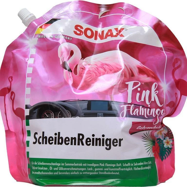 SONAX Uje per xhama i gatshem Pink Flamingo, 3 L