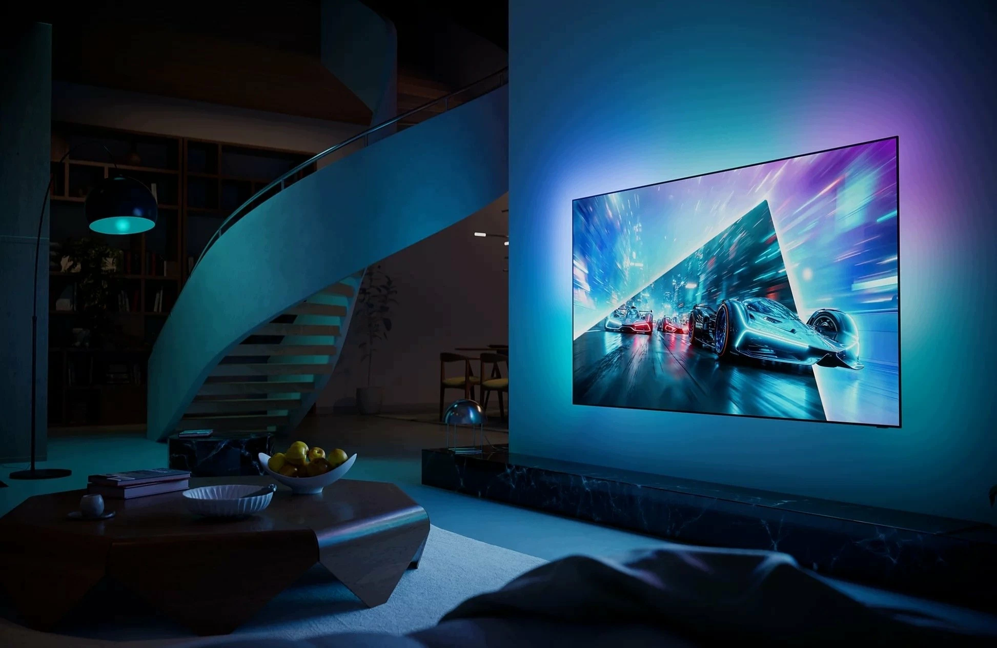 Televizor OLED Philips 55OLED761/12 55" 4K UHD Smart TV 120Hz Ambilight