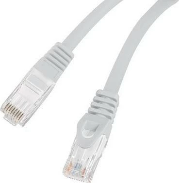 Kabllo rrjeti patchcord Lanberg Cat.6 UTP LSZH CU 0.25 m, gri