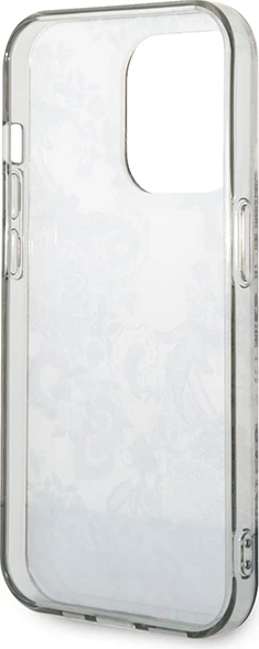 Mbështjellës Guess Porcelain Collection për iPhone 14 Pro Max 6.7", Gri