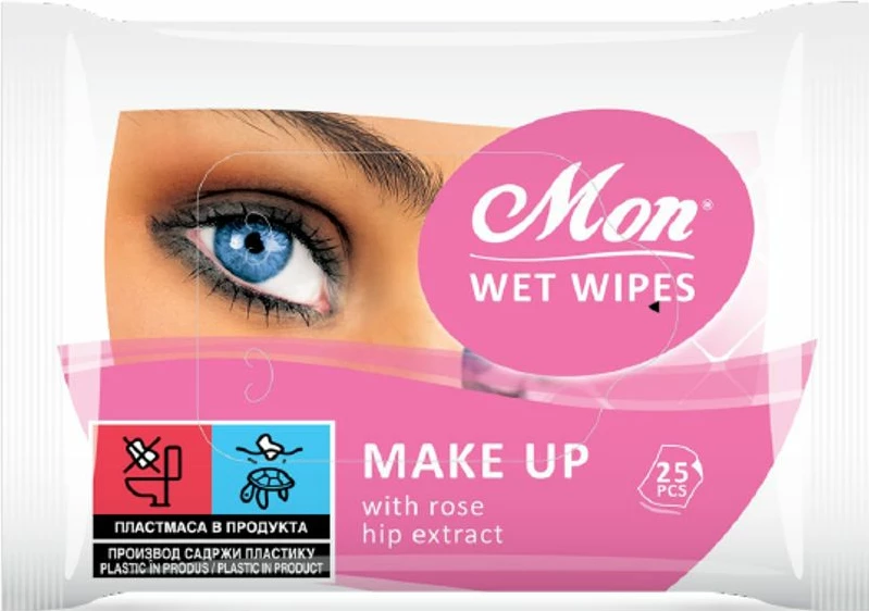 Lecka Wet Wipes Mon Make Up 25pcs
