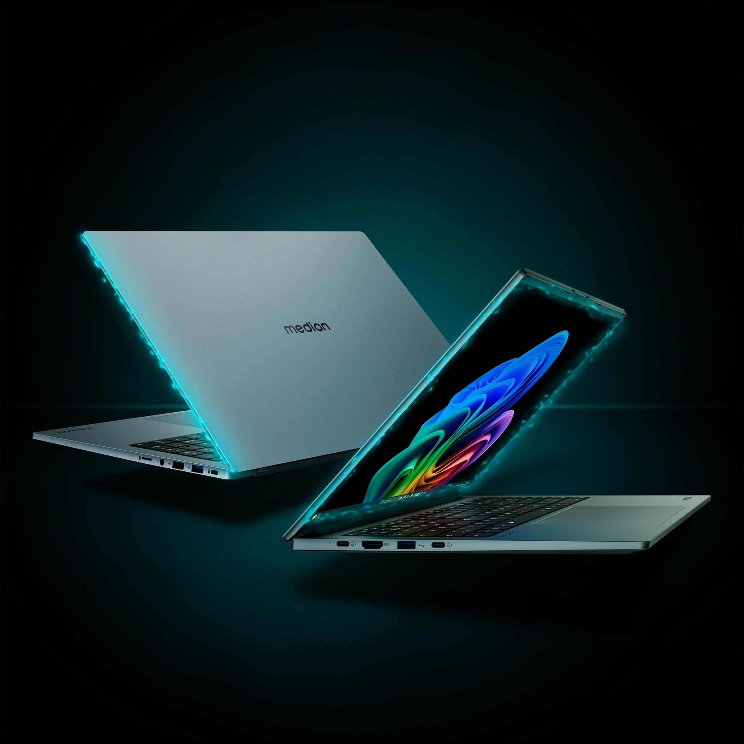 Laptop Medion SPRCHRGD 16 S1 OLED, Intel Core Ultra 7, 32GB RAM, 1TB SSD, 16" 2.8K, Windows 11 Home, gri