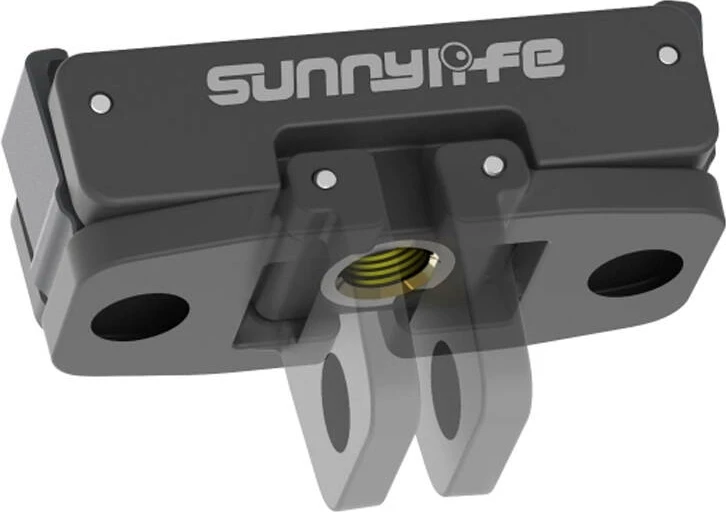 Adapter magnetik për montim të shpejtë Sunnylife AD691 për DJI Osmo Action 2/3/4/5 Pro, i zi