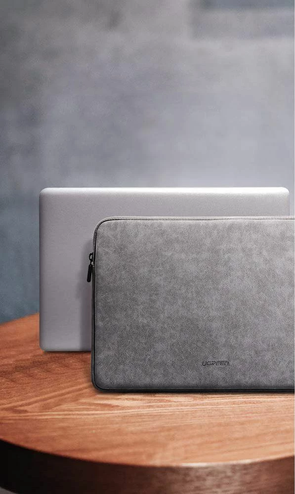 Çantë laptopi Ugreen 60985 13" me dorezë dhe rrip supi, gri