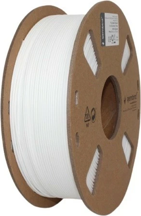 Filament 3D printeri Gembird PLA, 1.75 mm, 1 kg, Bardhë