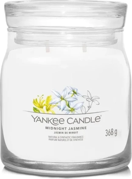 Qiri aromatik Yankee Candle Midnight Jasmine 368g