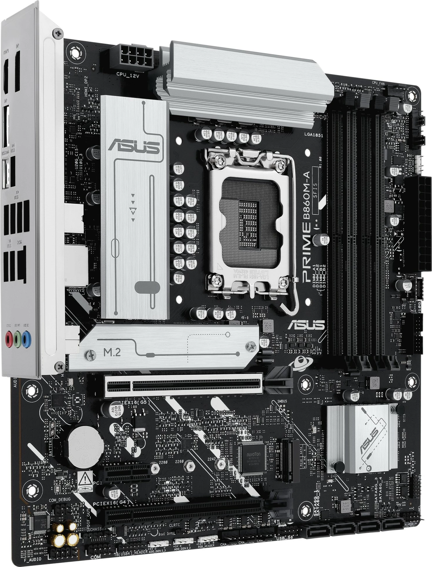 Pllakë amë ASUS PRIME B860M-A-CSM, LGA1851, micro ATX