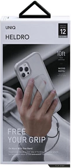 Mbështjellës UNIQ Heldro për iPhone 12 / iPhone 12 Pro, i bardhë