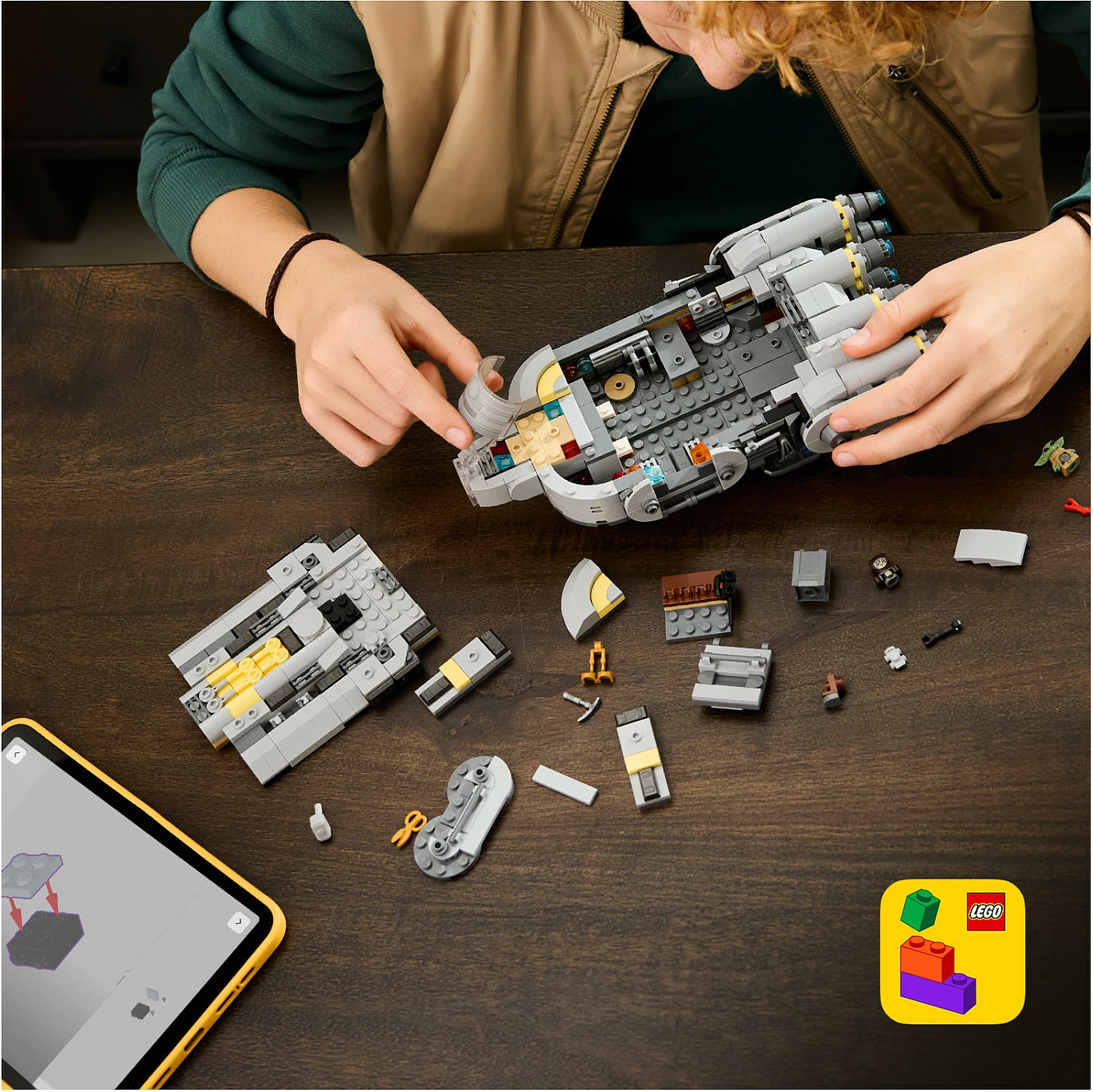 Set ndërtimi LEGO Star Wars 75445 Anzellian Starship, 701 pjesë, shumëngjyrësh